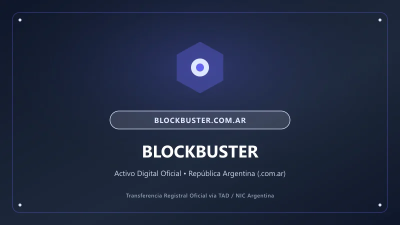 Composición visual de Blockbuster para el portal blockbuster.com.ar